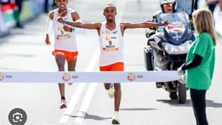 Abdi Nageeye wins Rotterdam 2024 [upl. by Seuguh212]