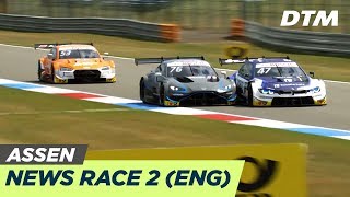 Highlights Race 2  DTM Assen 2019 [upl. by Aipotu553]