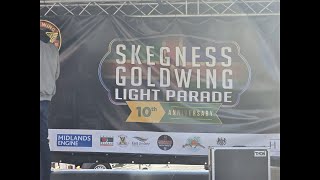 Skegness Gold Wing Light Parade 2024 [upl. by Esemaj705]