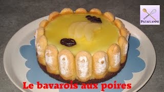 La recette du bavarois à la poire 🍐​ Simple et rapide [upl. by Hortense]