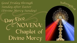 NOVENA Day 5 Chaplet of Divine Mercy Text included  pray with us [upl. by Belier]