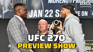 UFC 270 Preview Show Could This Be Francis Ngannous UFC Swan Song  MMA Fighting [upl. by Hedvah]