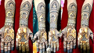 Dono hatho ki asan mehndi Wedding special 2 hands full hands mehndi designs dulha dulhan mehndi [upl. by Chalmer]