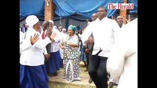 Amai Mnangagwa on the dance floor [upl. by Skiba]