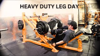 HEAVY DUTY LEG DAY  Michael LaCroix [upl. by Lyrehc]