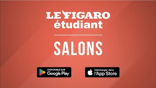 Découvrez notre nouvelle application salons Figaro Etudiant [upl. by Foley162]