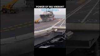 POWER OF INS VIKRANT 😱  INS VIKRANT  POWERFULL SHIP ON THE WATER  insvikrant shorts [upl. by Ecnedurp606]