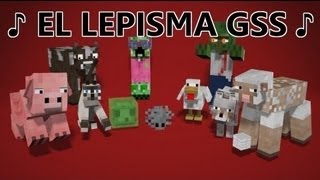 El Lepisma Gsss  Minecraft Parodia el Pollito Pio [upl. by Maren]