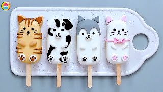 DeliWow  PALETAS DE PASTEL DE GATOS Y PERROS  Postres Divertidos Para Una Fiesta [upl. by Asirahc585]