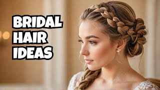 Bridal Hair 50 Wedding Hairstyle Ideas [upl. by Landy116]