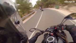 Motorradreise nach Alicante Andalusien Spanien 2014 Kawasaki Z1000 amp Z1000SX Test Drive [upl. by Ile608]