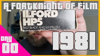 40 Year Old Ilford HP5 120 Film  A FortKnight of Film Day 00 [upl. by Nollaf]