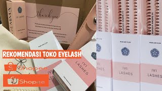 REKOMENDASI PRODUK EYELASH EXTENSION SENDIRI DI RUMAH [upl. by Ben958]