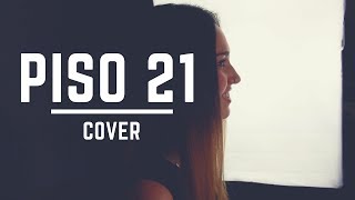 BESÁNDOTE  ME LLAMAS  PISO 21 MASHUP  Carolina García Cover [upl. by Bettina]