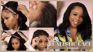 FLIP OVER METHOD  MUST HAVE  NEW CLEAR LACE MELT  NO PLUCKING NEEDED  XRSBEAUTYHAIR [upl. by Jaela]