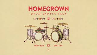 Homegrown Drum Sample Pack [upl. by Settera]