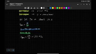 3 Havo Module 1 Beweging Opgave 11 [upl. by Stoffel521]