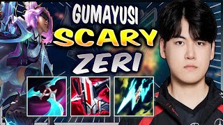 GUMAYUSI IS SCARY WITH ZERI  T1 Gumayusi Plays Zeri ADC vs Kogmaw  Season 2024 [upl. by Jillana]