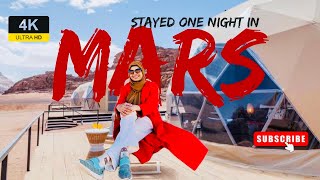 LIFE IN MARS WADI RUMJORDAN VALLEY OF MOON BUBBLE TENT STAYFAMILY TRAVEL VIDEO4K HDJAN 2024 [upl. by Oiruam676]