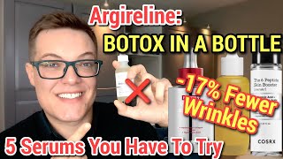 REMOVE WRINKLES FAST  Best Botox In A Bottle  Argireline  Serums [upl. by Anam862]