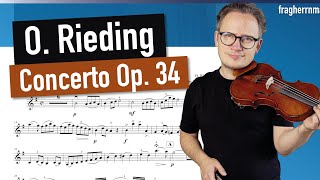 Rieding Concerto in G Major Op 34 1 Movement Violin Sheet Music Piano Accompaniment [upl. by Begga530]