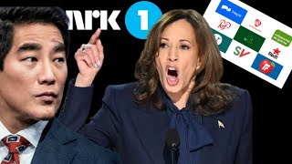 «Alle norske medier og politiske partier er for at Kamala Harris vinner valget» sier nrk [upl. by Claudetta345]