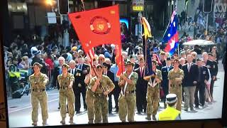 The American Legion Post 1 Sydney Australia Yanks Down Under ANZAC Day 2018 [upl. by Slin]