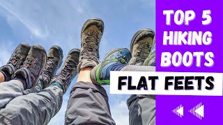 Best Hiking Boots For Flat Feet [upl. by Ykceb]