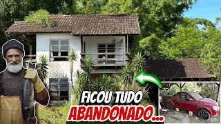 O MEDO TOMOU CONTA AO ENTRAR NA CASA ONDE O PESCADOR MORREUDEIXANDO TUDO ABANDONADOATÉ O SEU CARRO [upl. by Letnahs760]