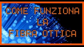 Come funziona la Fibra Ottica [upl. by Vachill]