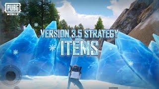 PUBG MOBILE  Explore New StrategyItems in Icemire Frontier [upl. by Anoynek126]