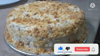 Praline Cake RecipePraline Cake Recipe Without OvenEasy To Make Cake [upl. by Gerita]