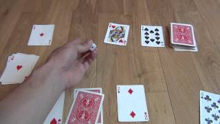 Dice rolling game with playing cards [upl. by Kajdan407]