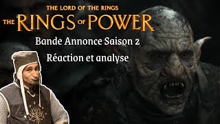 FR Rings of Power  Bande Annonce Saison 2  Réaction et Analyse [upl. by Maurene]