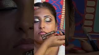 Gel liner kaise apply kremakeupbysangeeta makeup makeuptutorial makeupartist youtube mua [upl. by Leanora]