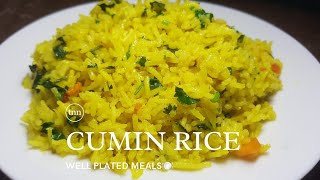 CUMIN RICE RECIPESIMPLE RICE RECIPE [upl. by Aryam]