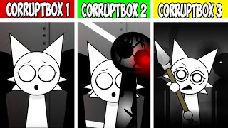 Incredibox CORRUPTBOX 1 VS Phase 2 VS Phase 3 but sprunki [upl. by Neemsaj]