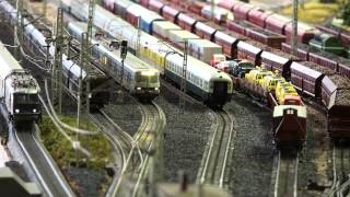 A day with model trains ein Tag mit der Märklin Modelleisenbahn Marklin Modeltrain Layout [upl. by Thisbe229]