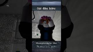 Gội Đầu Kiểu shorts animation roblox meme memes viralvideo [upl. by Giefer901]