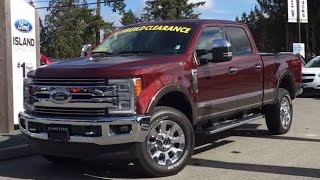 2017 Ford Super Duty F350 Lariat FX4 Chrome  Stowable Ramps Review  Island [upl. by Zeba]