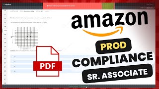 Prod Compliance Sr Associate Amazon Interview Questions  Bangalore Jobs  Amazon Online Test 2024 [upl. by Levitus782]