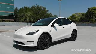 A look at the new EVANNEX Stormtrooper Tesla Model Y [upl. by Llemij]