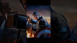 Captain America Lift Mjolnir Edit 🗿🥶 shorts edit [upl. by Quartus]