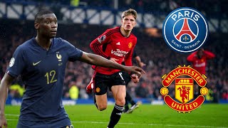 L’INCROYABLE ÉCHANGE  ALEJANDRO GARNACHO AU PSG ET KOLO MUANI À MANCHESTER UNITED [upl. by Enattirb]