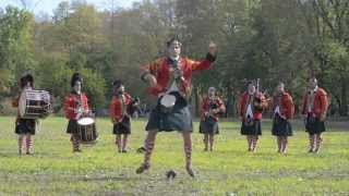 Scottish Sword Dance  Mississinewa 1812  42nd Royal Highlanders [upl. by Elledoj]