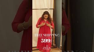 ഏറ്റവും പുതിയ ഹാൻഡ് വർക്ക് Kurti  Hand Work Kurtis Zella Fashion Studio Boutique In Kochi [upl. by Ronoc]