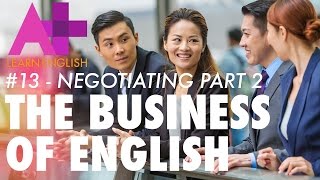 We might have a deal – Language of negotiations part 2  Business of English 13  ABC Australia [upl. by Cornelie]