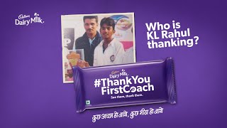 Cadbury Dairy Milk  Lets remember to say ThankYouFirstCoach  Samuel sir  Hindi [upl. by Genna]