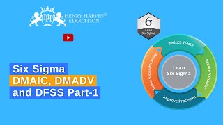 DMAIC VS DMADV VS DFSS Part1  Best Lean Six Sigma Black Belt Tutorial For Beginners  henryharvin [upl. by Rebane]