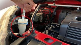 The Fastest Way to Drain Windshield Washer Reservoir [upl. by Airehc]